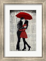 Framed Rain Kisses