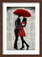 Framed Rain Kisses