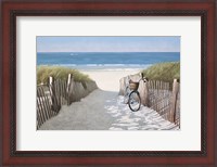 Framed Ride to the Beach