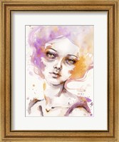 Framed Hazy Dayz (female portrait)
