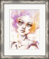 Framed Hazy Dayz (female portrait)