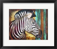 Framed Zebra Stripes