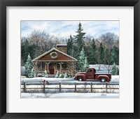 Framed Country Christmas