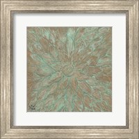Framed Oxidized Petals I