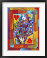 Framed Queen Of Hearts