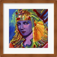 Framed Claudette Colbert Cleopatra