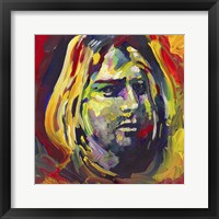 Framed Kurt Cobain