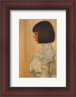 Framed Portrait of Helene Klimt