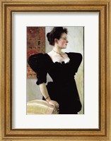 Framed Portrait of Marie Breunig