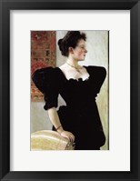 Framed Portrait of Marie Breunig