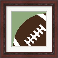 Framed 'Football Close-ups - Ball' border=