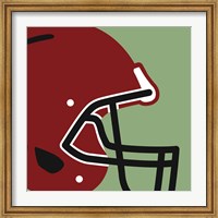 Framed Football Close-ups - Helmet