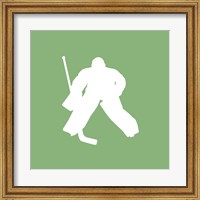 Framed Hockey Player Silhouette - Part II