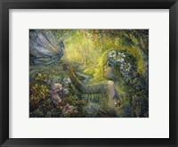Framed Dryad And The Dragonfly