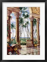 Framed Paradise Palms