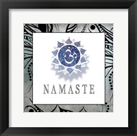 Framed Namaste Symbol 4-1