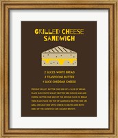 Framed Grilled Cheese Sandwich Recipe Brown