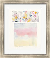 Framed Day Dream Watercolor