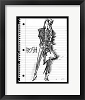 Framed Doodle Posh