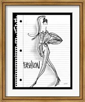 Framed Doodle Fashion
