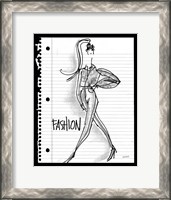 Framed Doodle Fashion