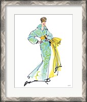 Framed Colorful Fashion I