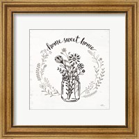 Framed 'Our Nest VII' border=