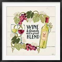 Framed Wine and Friends V