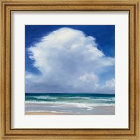 Framed 'Beach Clouds II' border=