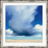 Framed 'Beach Clouds I' border=