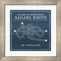 Framed 'Vintage Sailing Knots VIII' border=
