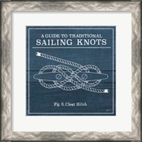 Framed 'Vintage Sailing Knots VII' border=