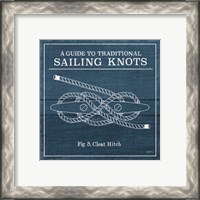 Framed 'Vintage Sailing Knots VII' border=