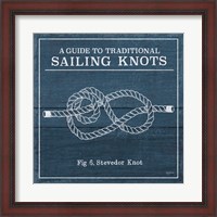 Framed Vintage Sailing Knots VI