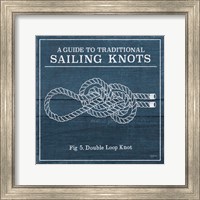 Framed 'Vintage Sailing Knots V' border=