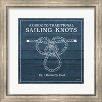 Framed 'Vintage Sailing Knots II' border=