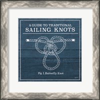 Framed 'Vintage Sailing Knots II' border=