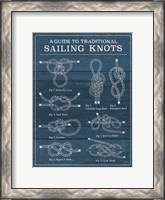 Framed Vintage Sailing Knots I