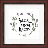 Framed Happy to Bee Home Words I