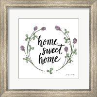 Framed Happy to Bee Home Words I