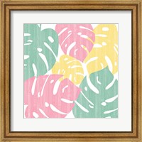 Framed Monstera II Bright on White