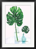 Statement Palms II Framed Print