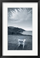 By the Sea IV no Border Framed Print