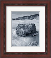 Framed California Coast Crop