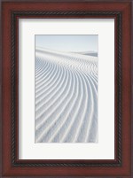 Framed White Sands I no Border