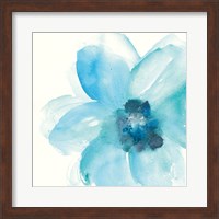 Framed Teal Cosmos II