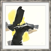 Framed Black and Yellow IV