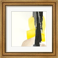 Framed Black and Yellow I