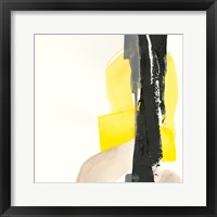 Framed 'Black and Yellow I' border=