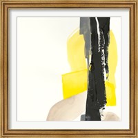 Framed 'Black and Yellow I' border=